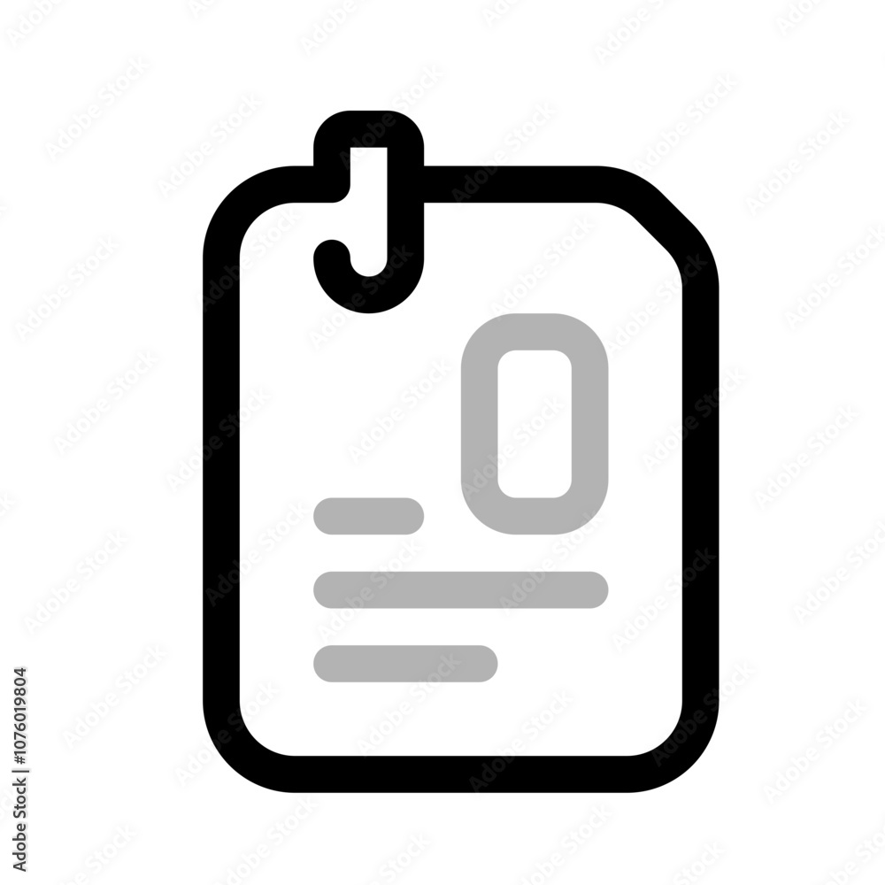 business file icon with duoline style, perfect for user interface projects business file icon with duoline style, perfect for user interface projects