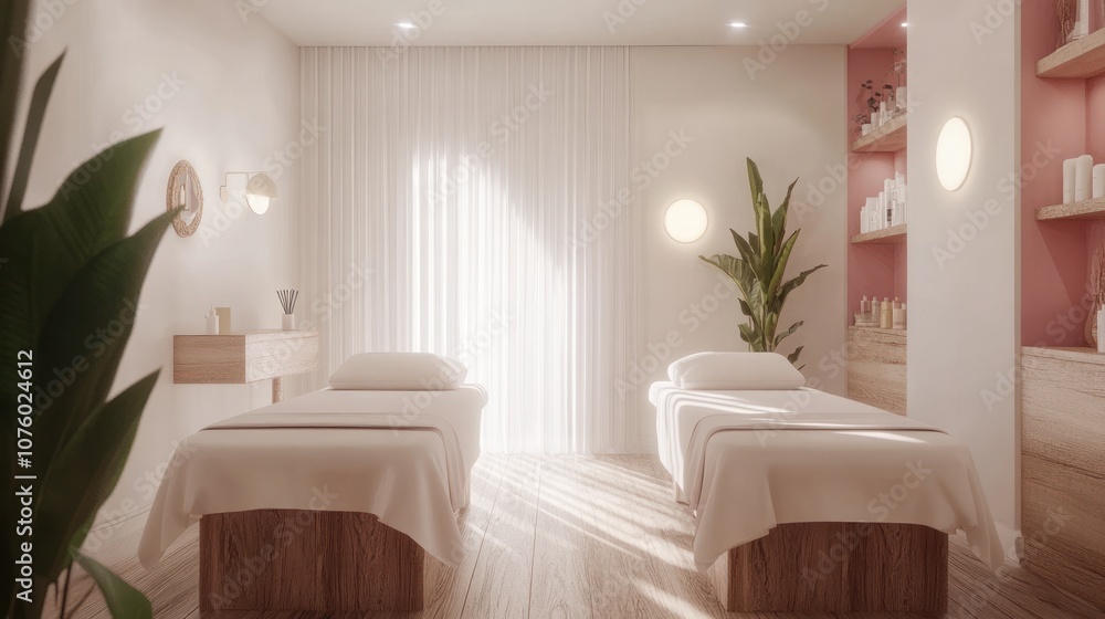 Fototapeta premium Modern Spa Interior Design