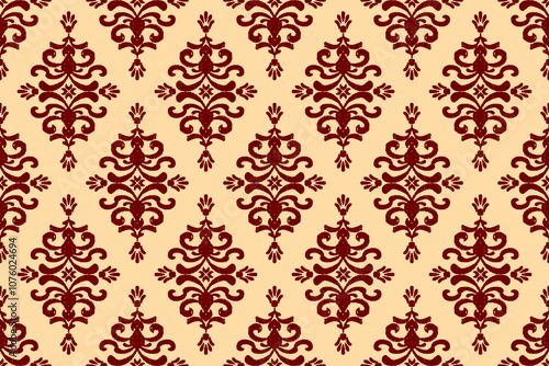 Geometric ethnic oriental ikat pattern traditional Design for background,carpet,wallpaper,clothing,wrapping,Batik,fabric,Vector illustration.embroidery style.