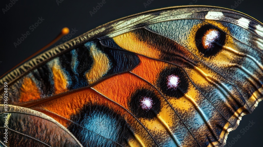 Close-up of a Butterfly's Wing Close-up of a Butterfly's Wing