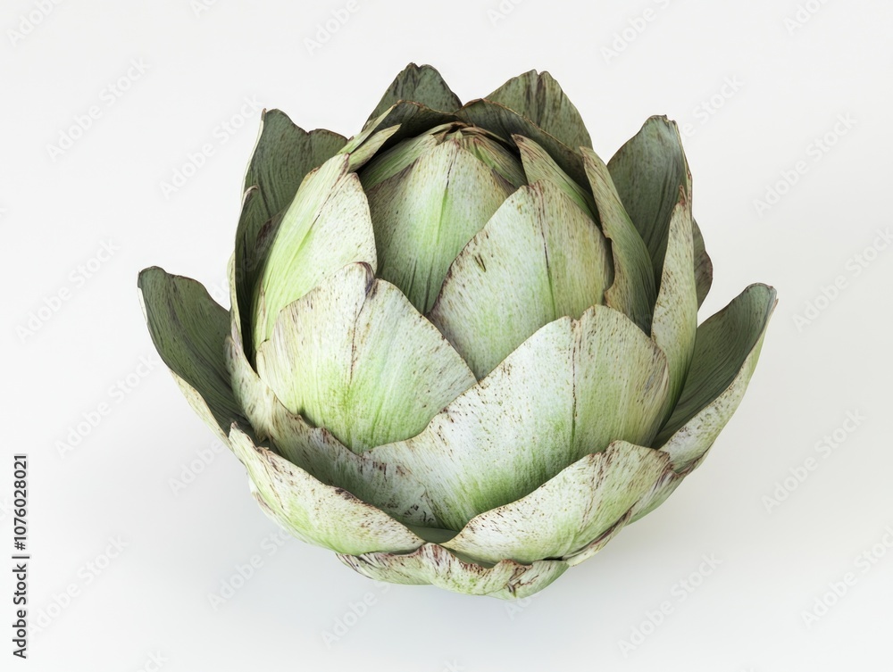 Obraz premium Close up of green artichoke