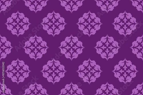 Geometric ethnic oriental ikat pattern traditional Design for background,carpet,wallpaper,clothing,wrapping,Batik,fabric,Vector illustration.embroidery style.