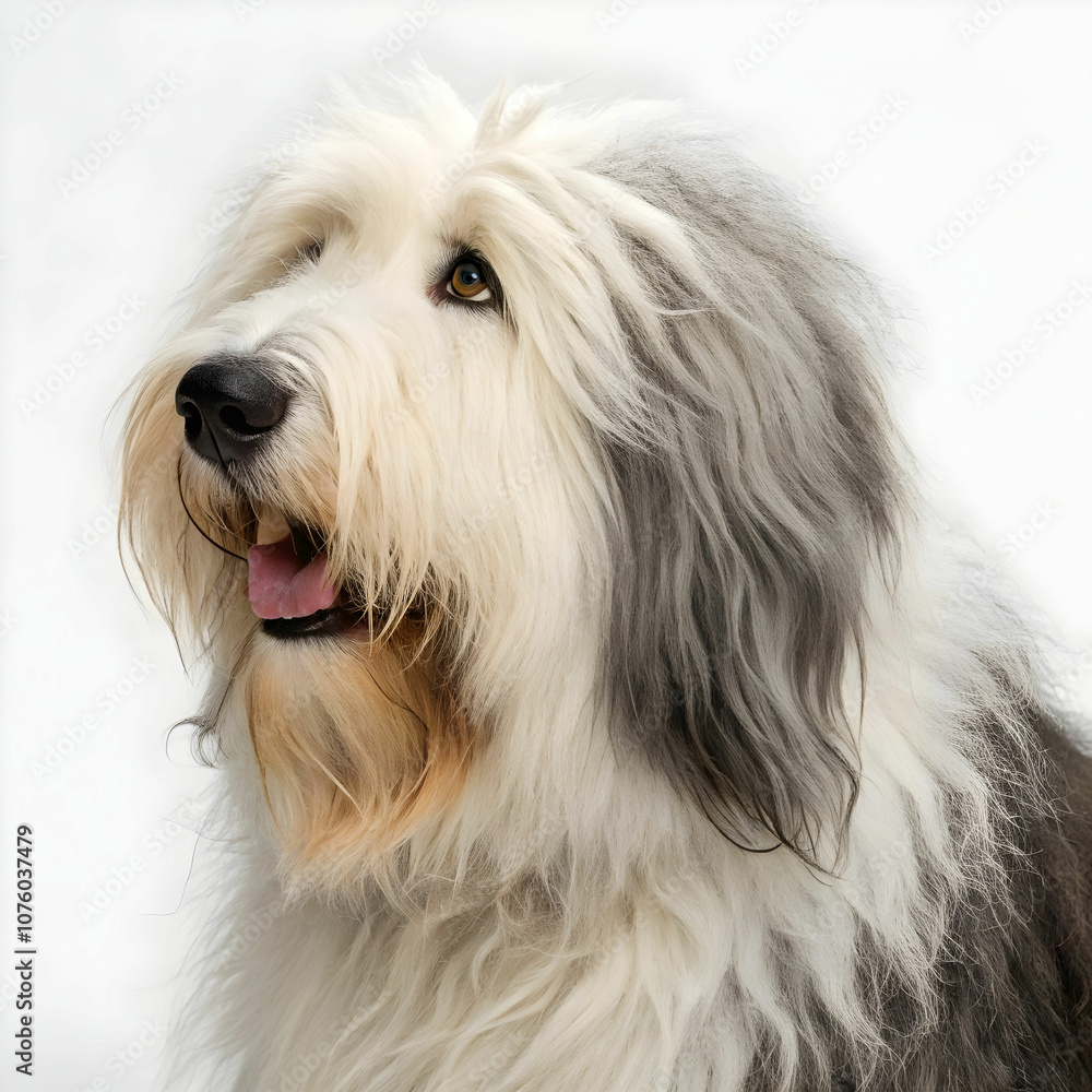 The Old English Sheepdog is a large, affectionate dog known for its distinctive fluffy coat, intelligence. The Old English Sheepdog is a large, affectionate dog known for its distinctive fluffy coat, intelligence.