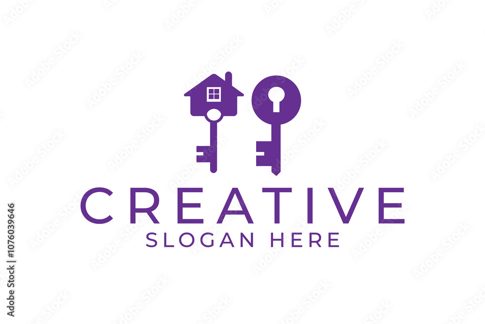 real estate housing society modern logo real estate housing society modern logo