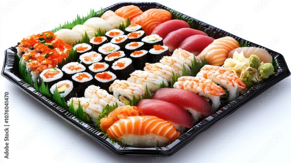 Luxurious Sushi Platter Arrangement Luxurious Sushi Platter Arrangement