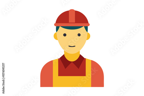 Worker | isolated vector illustration on white background