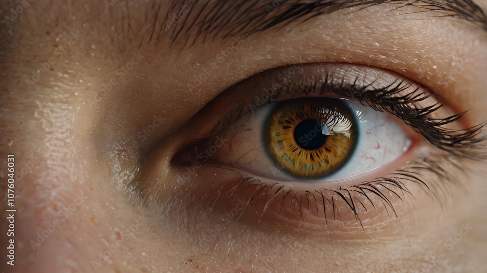 Fototapeta premium Close-up shot of eye