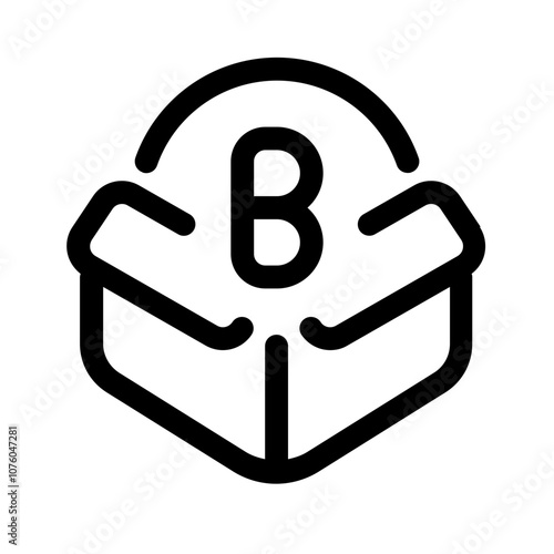 ico icon with line style, perfect for user interface projects