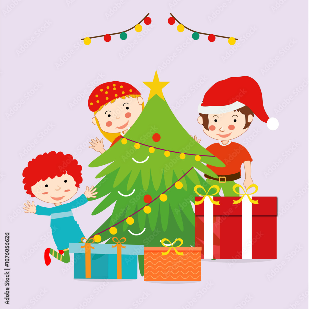 chritsmas child and christmas tree vector illustration
child with christmas tree vector illustration
christmas tree and childs gift chritsmas child and christmas tree vector illustration
child with christmas tree vector illustration
christmas tree and childs gift
