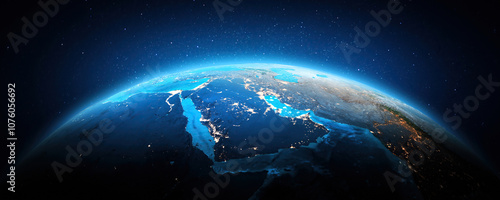 Saudi Arabia from space