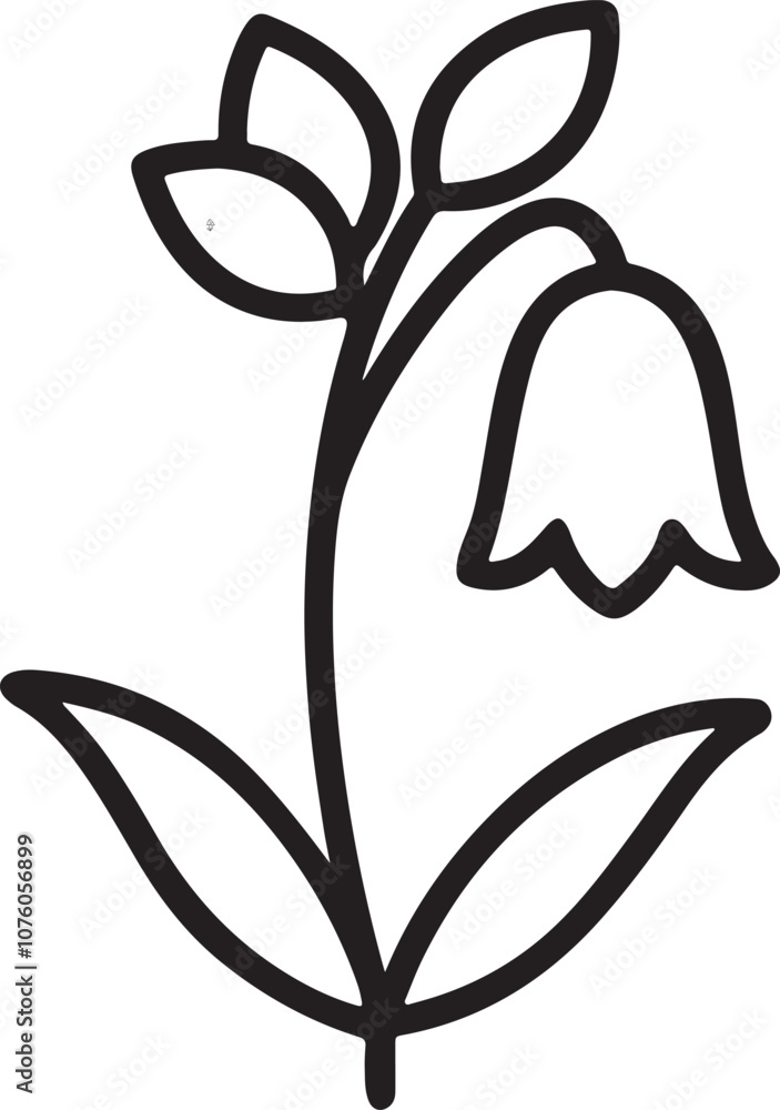 flower illustration icon silhouette flower illustration icon silhouette