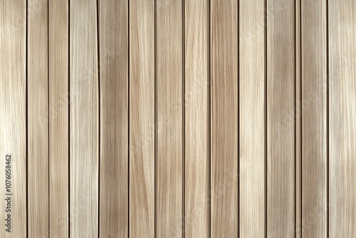  Wooden wall background with vertical slats, texture of natural wood paneling for interior design or backdrop. Wooden paneling wall. 