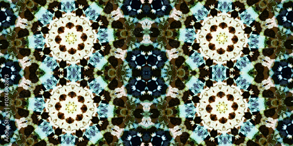 Seamless abstract pattern. The texture of the pattern is symmetrical. Endless pattern Seamless abstract pattern. The texture of the pattern is symmetrical. Endless pattern
