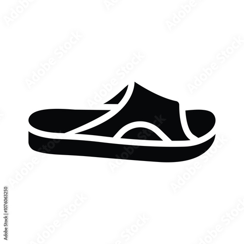 Get this amazing icon of chappal in modern style