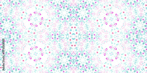 Seamless abstract pattern. The texture of the pattern is symmetrical. Endless pattern