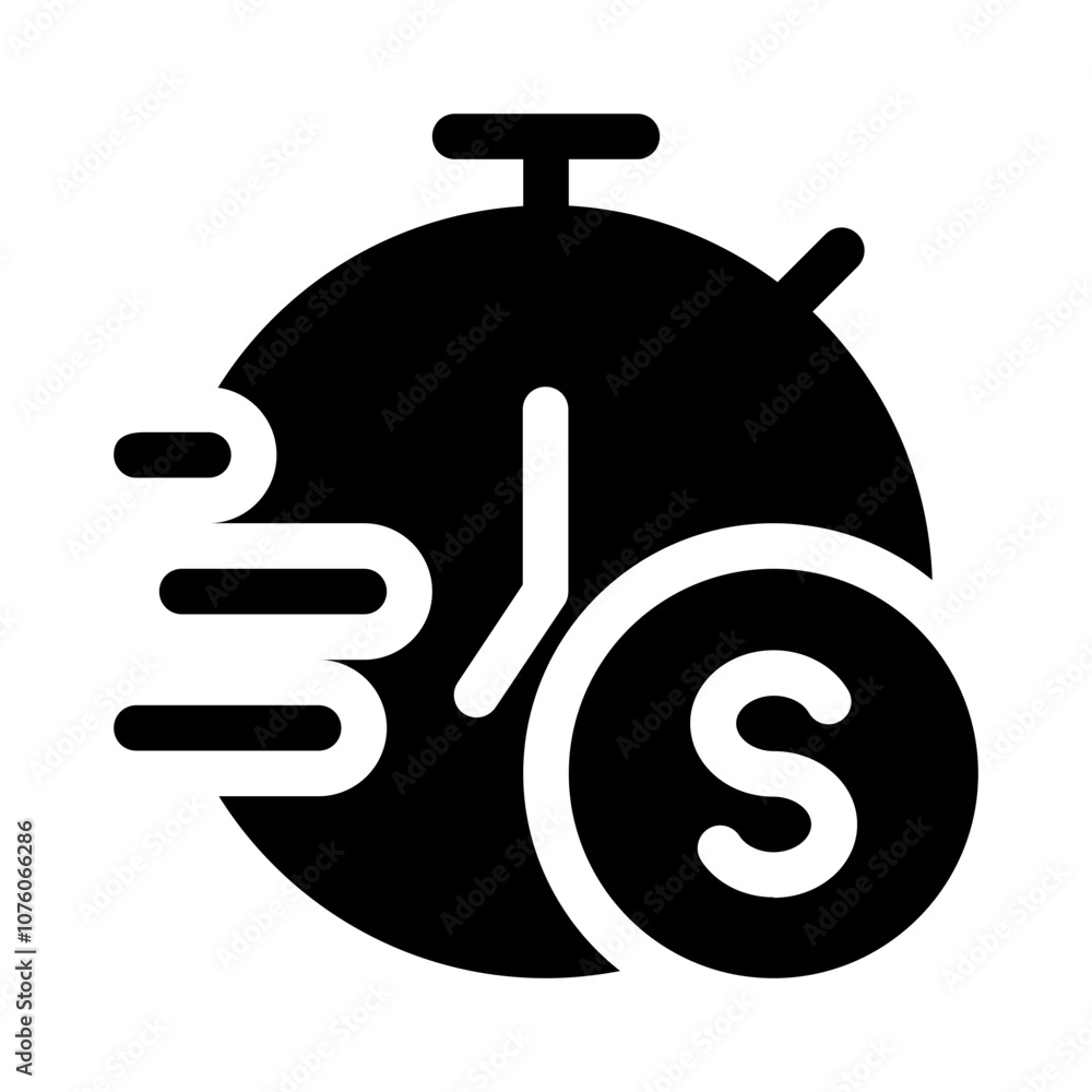 money fast circulation icon with glyph style, perfect for user interface projects money fast circulation icon with glyph style, perfect for user interface projects