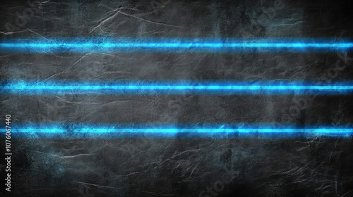 Modern striped leather background with ice blue luminous lines, creating sleek and stylish appearance. Ideal for design projects and digital art