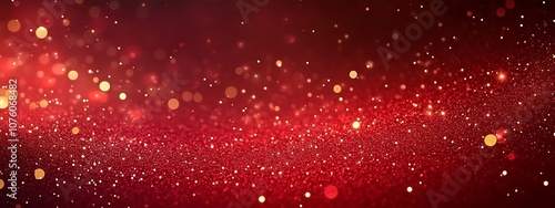  Red Sparkle Background for Festive Themes 