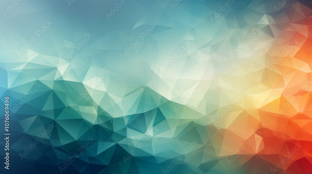Obraz premium High-Tech Geometric Hexagon Background with Vibrant Neon Lighting