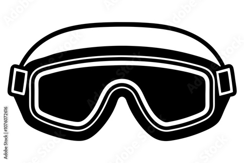 Safety Goggles | isolated vector illustration on white background