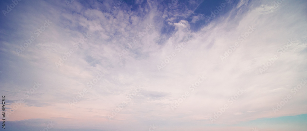 Obraz premium Dramatic sky and clouds