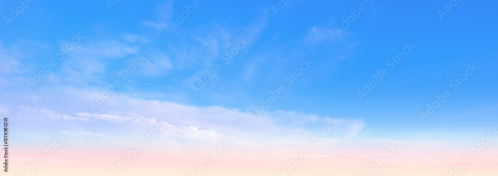 Obraz premium Color sky summer backround