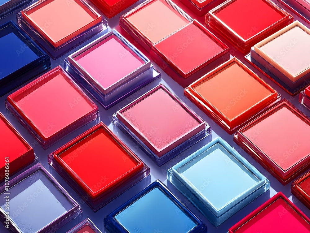 Colorful Array of Lipstick Palettes Displayed Effectively Colorful Array of Lipstick Palettes Displayed Effectively