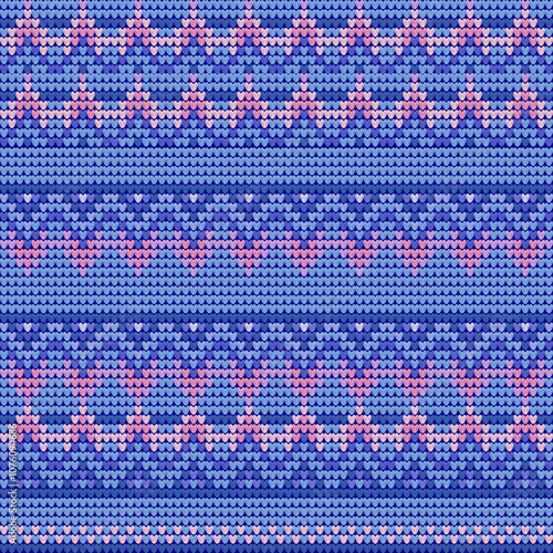 Seamless knitted fabric pattern Geometric fabric pattern ideas