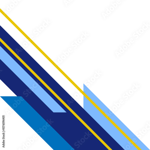 Business Parallelogram Corner