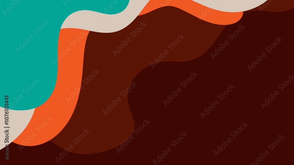 Abstract background with wavy, colorful shapes.
Abstract background with wavy, colorful shapes.