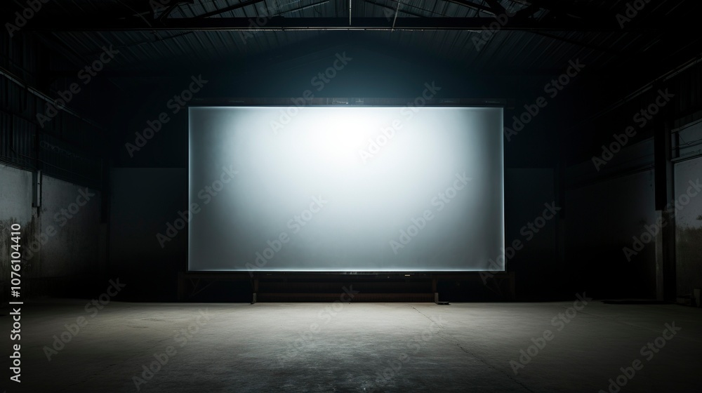 A photo of a high-quality overhead projector screen A photo of a high-quality overhead projector screen