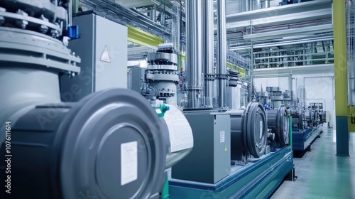 Industrial Machinery in Modern Manufacturing Facility
