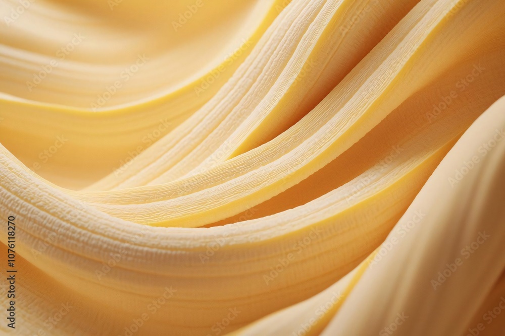 Soft, flowing yellow fabric showcasing elegant drapes and textures, perfect for background or design purposes. Soft, flowing yellow fabric showcasing elegant drapes and textures, perfect for background or design purposes.