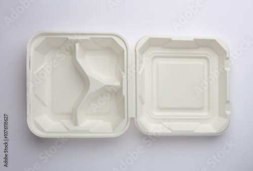 BIODEGRADABLE DISPOSABLE TABLEWARE PLATES lunch box Bagasse products photo