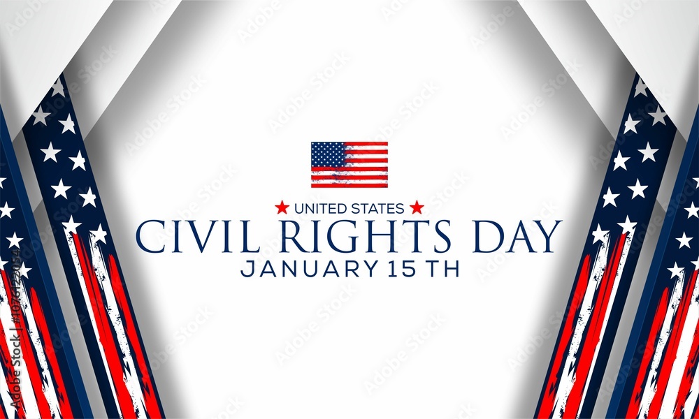 civil rights day , vektor background banner civil rights day , vektor background banner