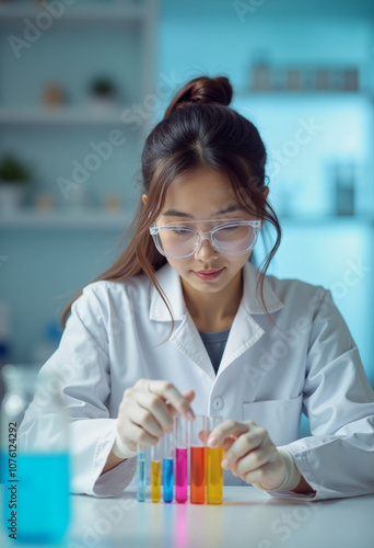 Celebrating women and girls in science through hands-on experiments in a vibrant laboratory setting