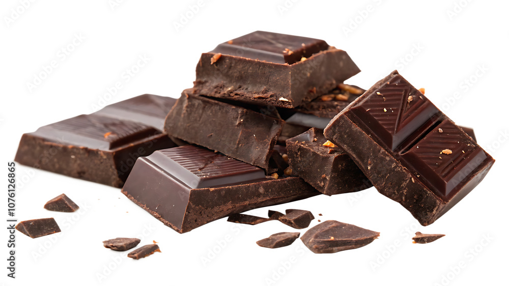 chocolate pieces chocolate pieces