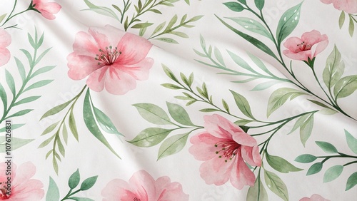 Wallpaper Mural Pink and green watercolor patterned background template vector
 Torontodigital.ca