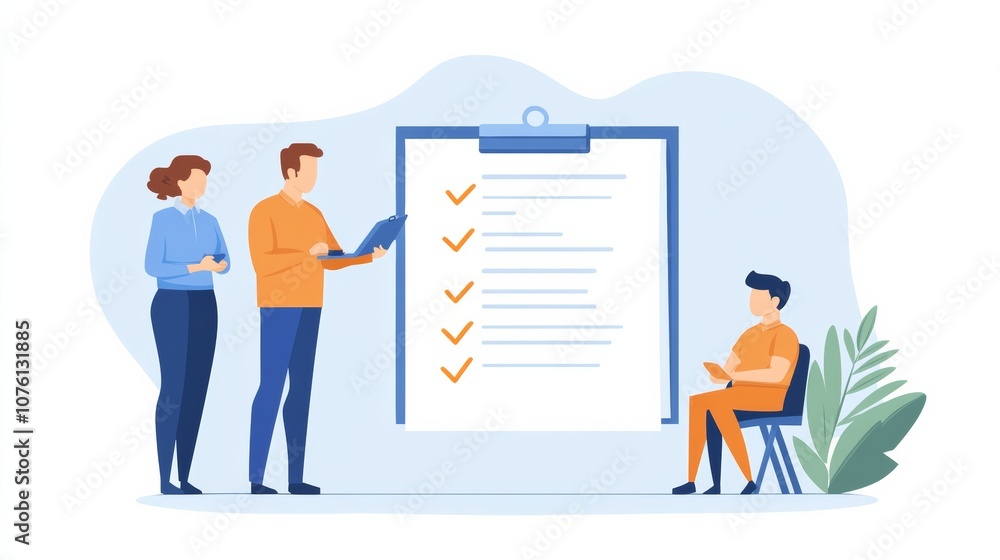 Employer or HR leader is interviewing participants, applying for a company employee, and having read the proficiency test resume to recruit qualified employees, Selection of job applicants. Employer or HR leader is interviewing participants, applying for a company employee, and having read the proficiency test resume to recruit qualified employees, Selection of job applicants.