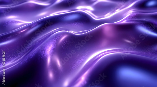 Wallpaper Mural Abstract 3D Purple Wave Background Torontodigital.ca