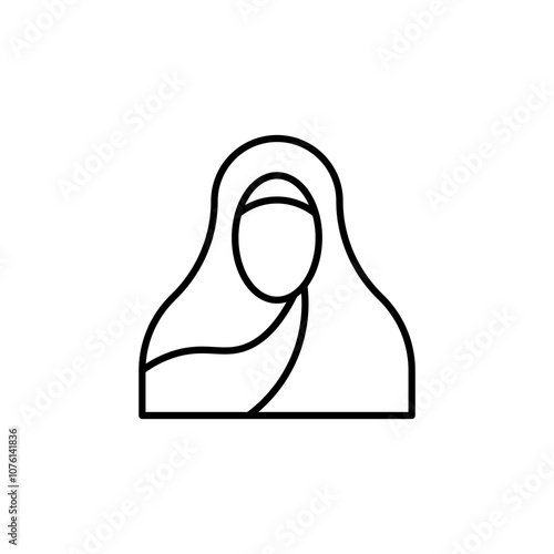 Muslim Woman Icon
