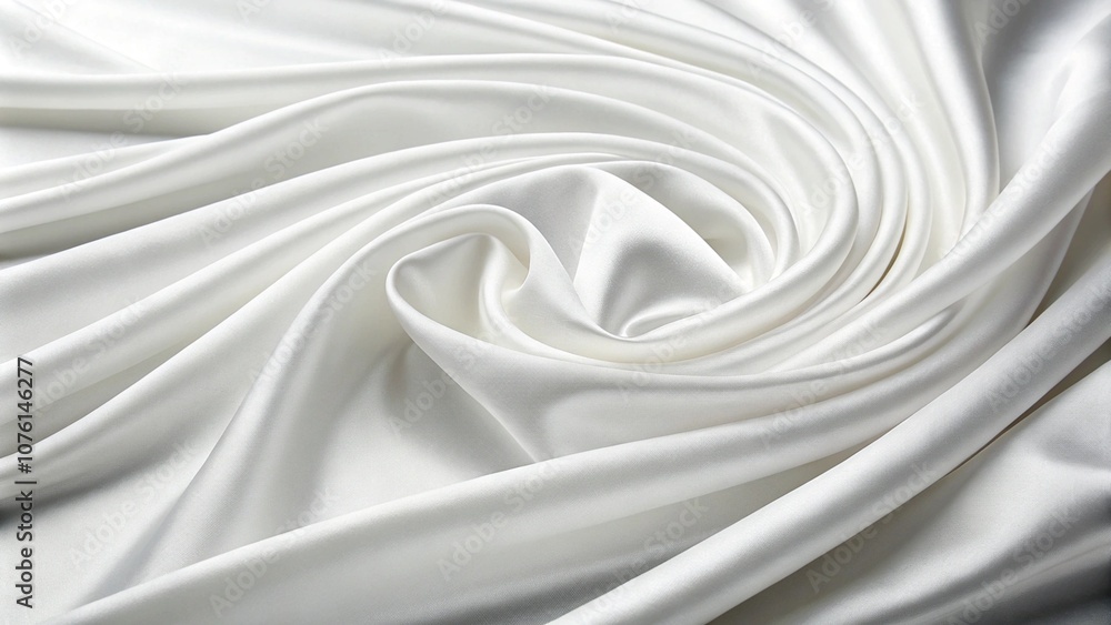 Obraz premium Abstract white background with smooth lines 