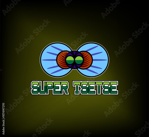 fly logo on the subject of bio-research