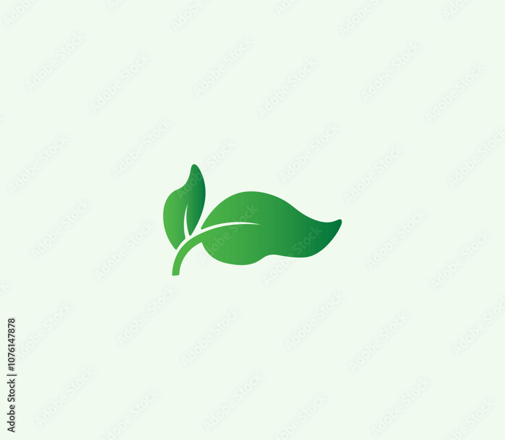 A beautiful template for a logo on the theme of ecology. A beautiful template for a logo on the theme of ecology.