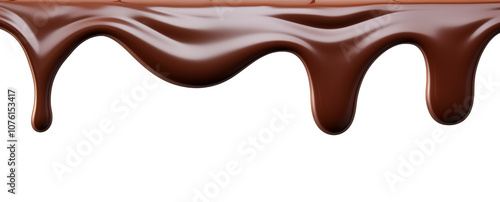 Horizontal Seamless Chocolate Drops for Stunning Visuals