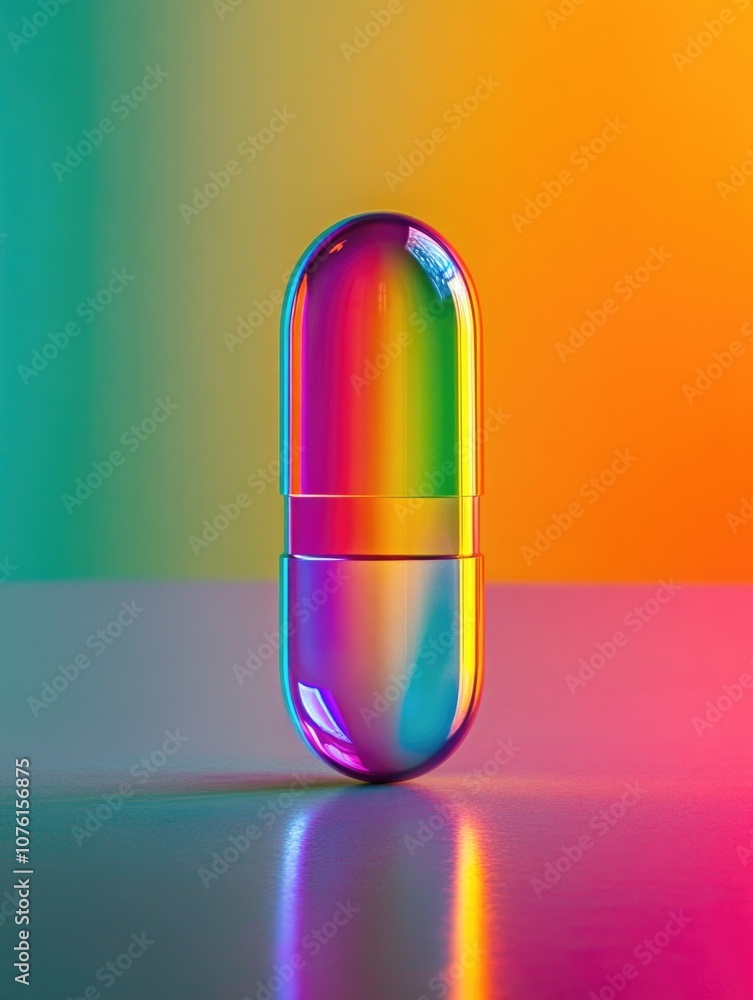 Colorful Pill Colorful Pill