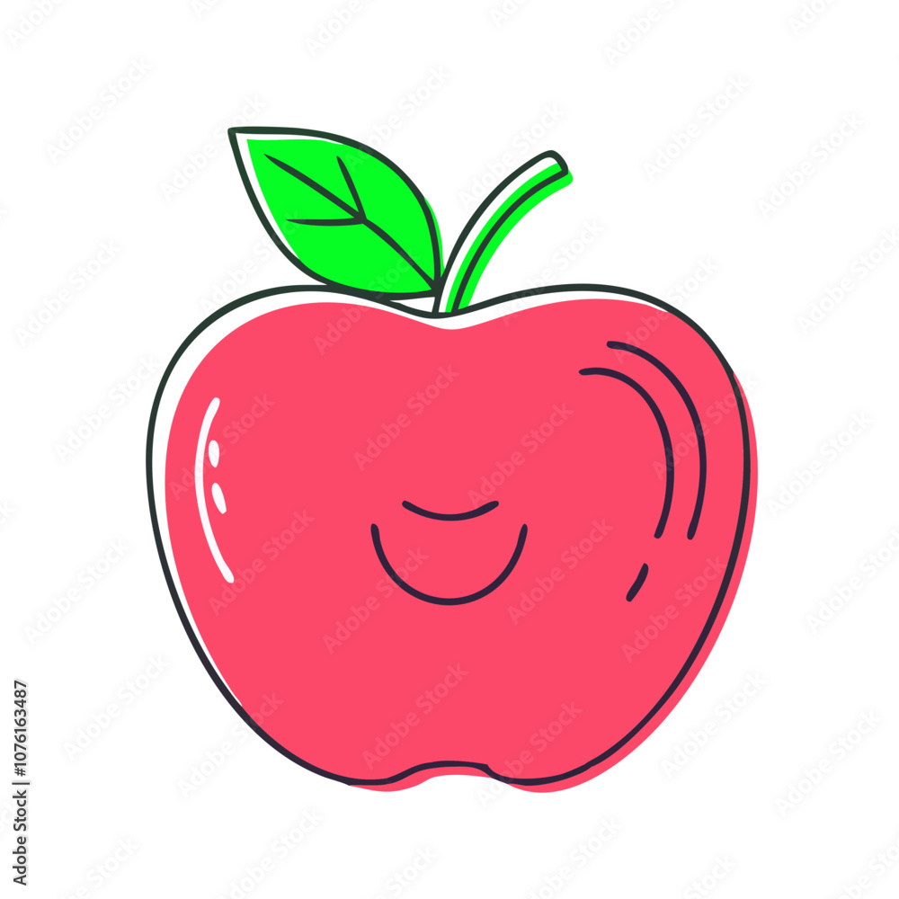 apple icon, fruits vector icon - simple vector illustration of a apple, in a simple and clean style, suitable for food and health themes. fruits flat illustration. apple icon, fruits vector icon - simple vector illustration of a apple, in a simple and clean style, suitable for food and health themes. fruits flat illustration.