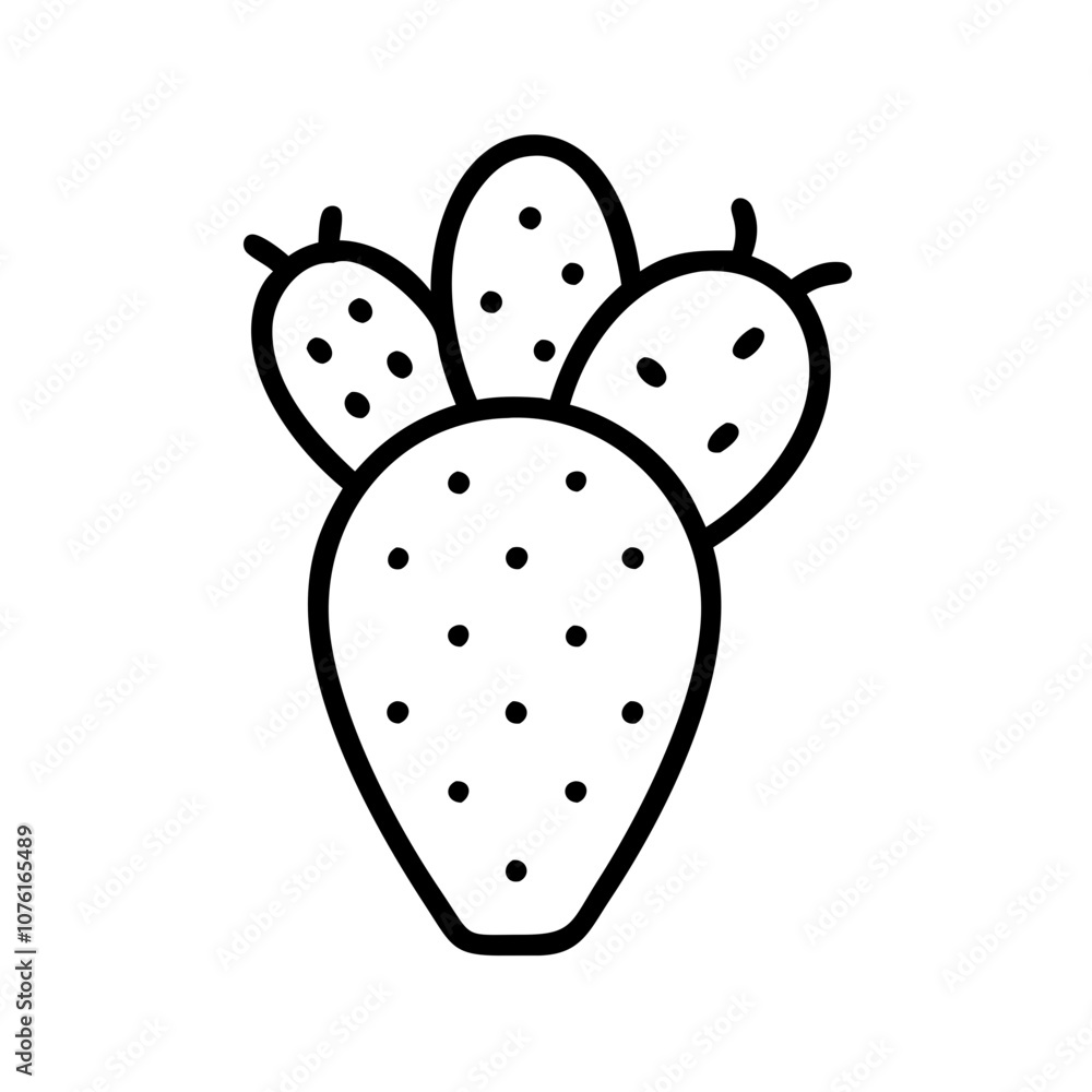 cactus pear icon, fruits vector icon - simple vector illustration of a cactus pear, in a simple and clean style, suitable for food and health themes. fruits flat illustration. cactus pear icon, fruits vector icon - simple vector illustration of a cactus pear, in a simple and clean style, suitable for food and health themes. fruits flat illustration.