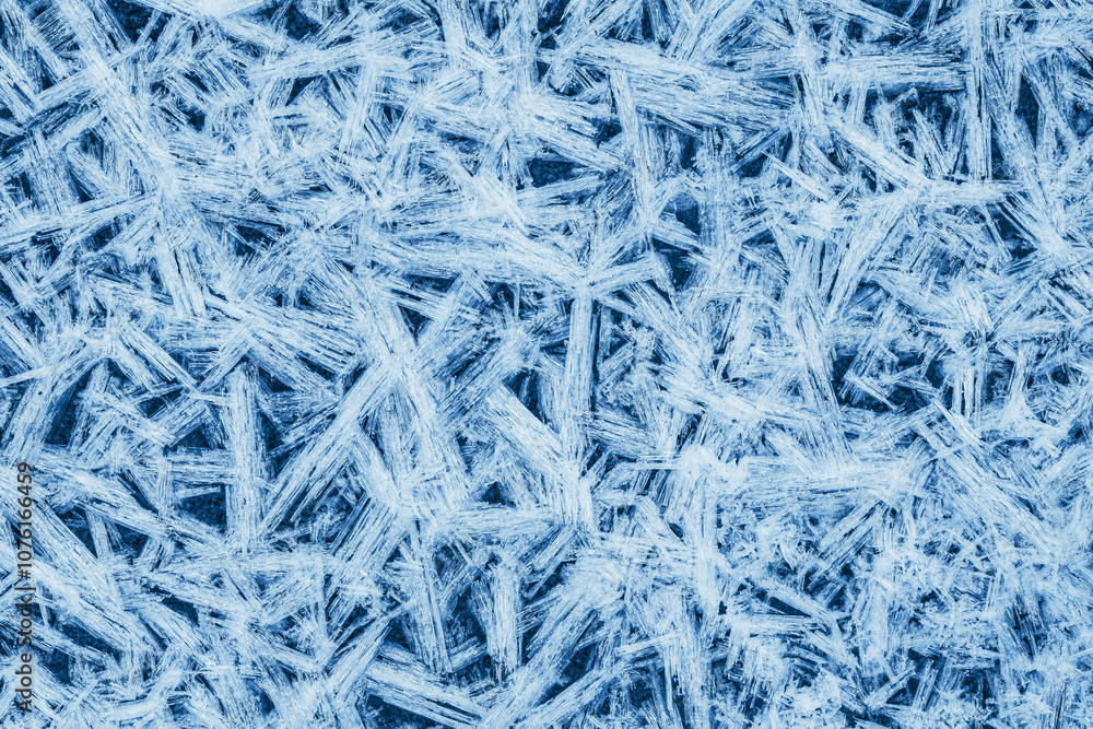 Close up photo of hoar frost Close up photo of hoar frost