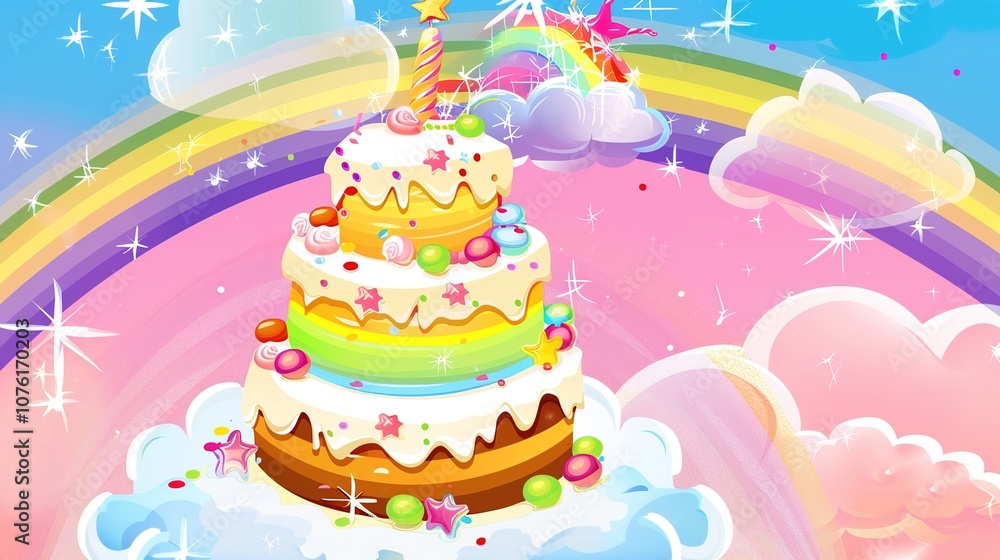 Cake Dreams: Inspiring Backgrounds for Your Birthday Celebration Cake Dreams: Inspiring Backgrounds for Your Birthday Celebration